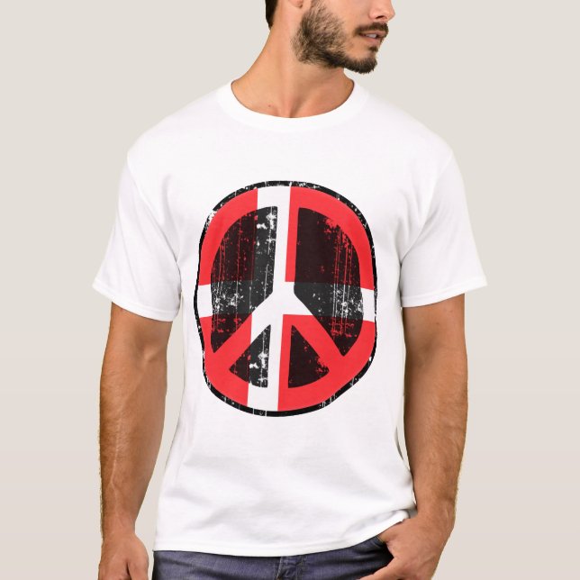 Camiseta Paz en Dinamarca (Anverso)