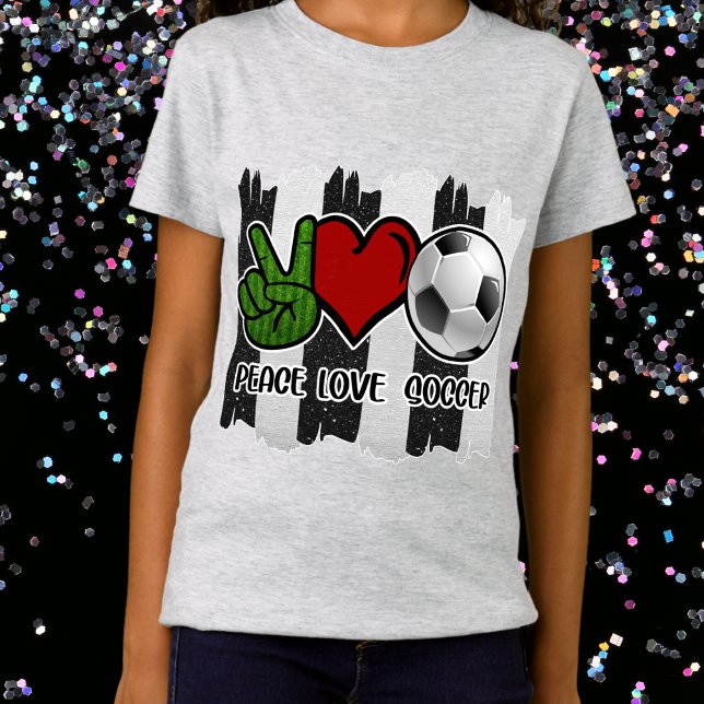 Camiseta Paz en el fútbol y amor (Subido por el creador)
