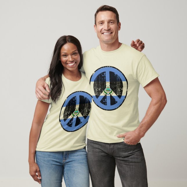 Camiseta Paz en El Salvador (Unisexo)