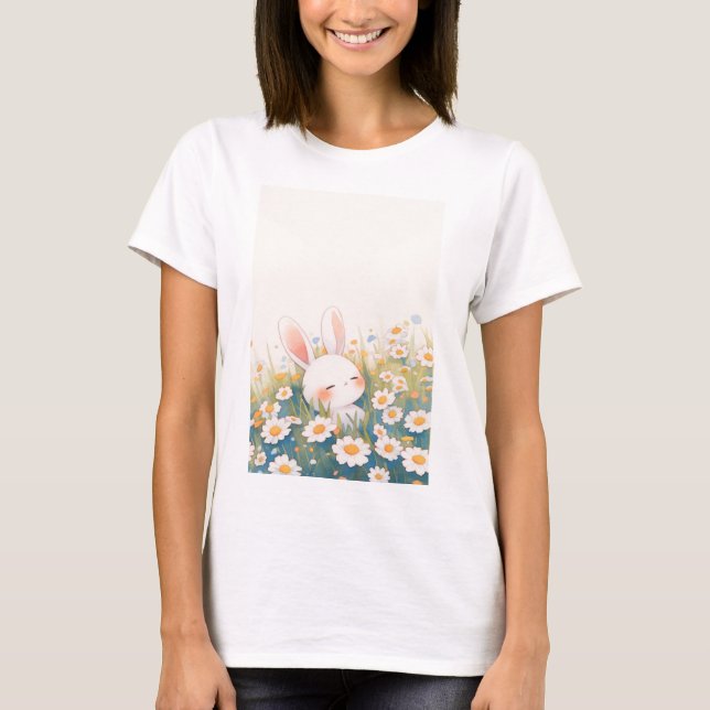 Camiseta Paz en el Sueño de un Conejo (Anverso)