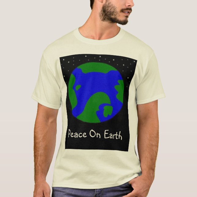 CAMISETA PAZ EN LA TIERRA (Anverso)