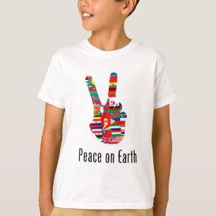 Camiseta Paz en la tierra