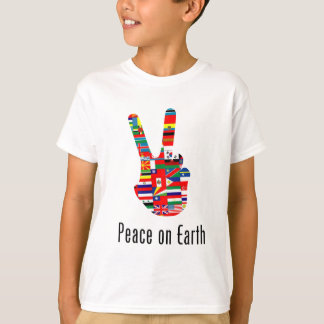 Camiseta Paz en la tierra