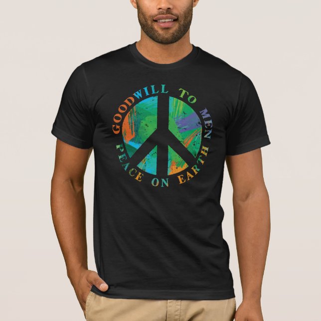 Camiseta Paz en la Tierra (Anverso)