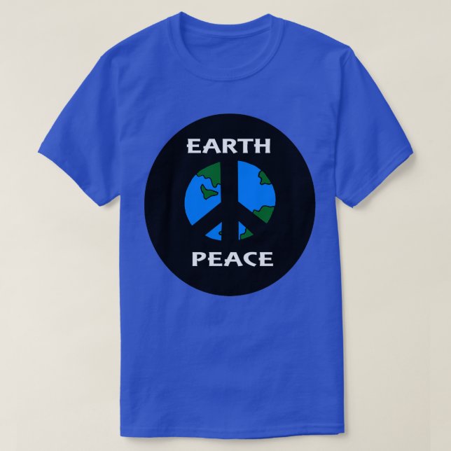 Camiseta Paz en la Tierra (Diseño del anverso)