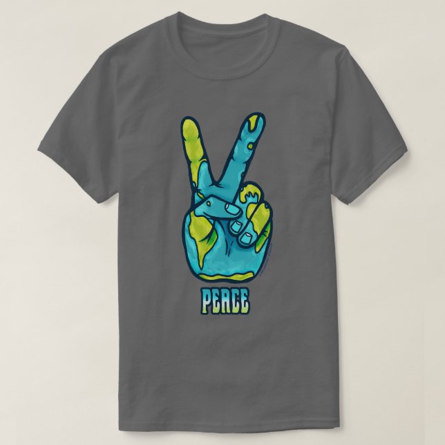 Camiseta Paz en la Tierra (Diseño del anverso)
