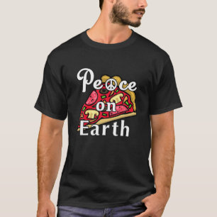 Camiseta Paz en la Tierra, Pizza Lover Mozzarella Pepperoni