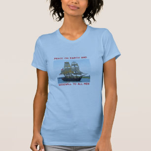 Camiseta Paz en la tierra y voluntad a todos los hombres