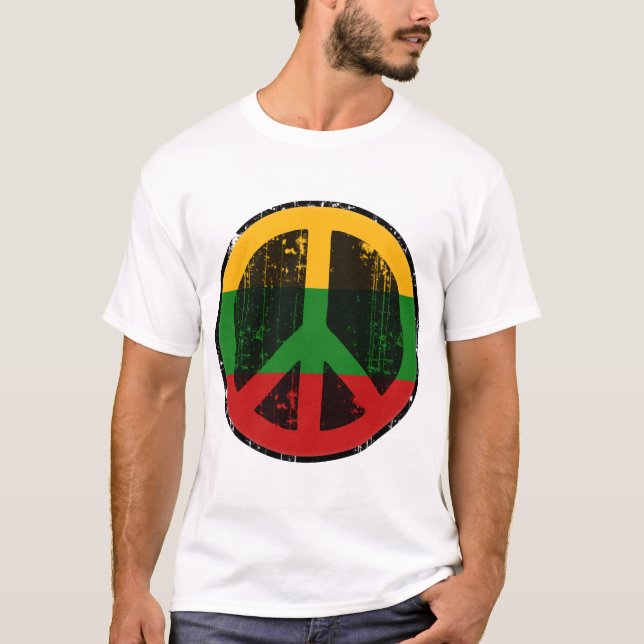 Camiseta Paz en Lituania (Anverso)