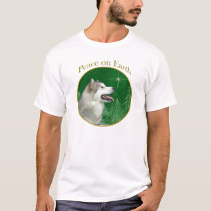 Camiseta Paz en Malamute