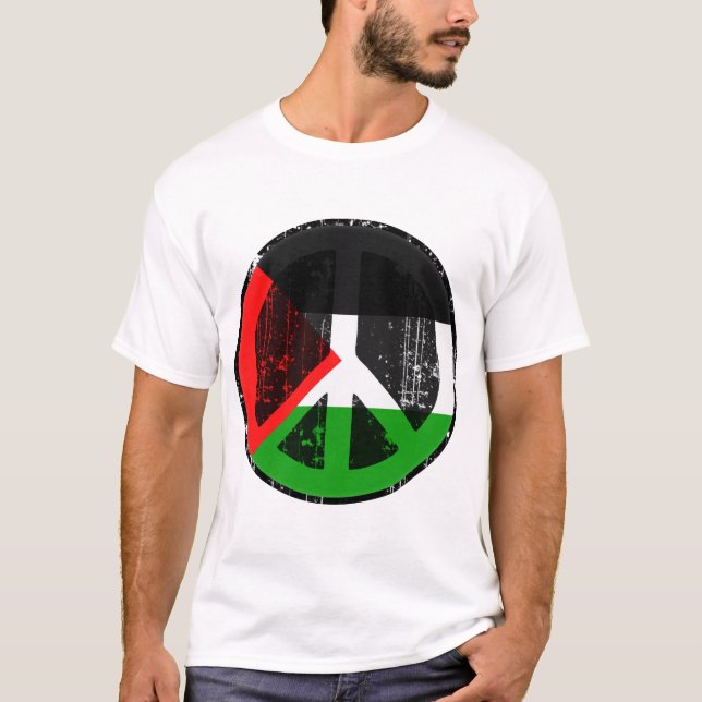 Camiseta Paz en Palestina (Anverso)