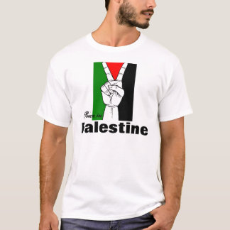 Camiseta Paz en Palestina (2 echados a un lado)