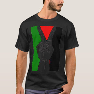 Camiseta Paz en Palestina (negro)