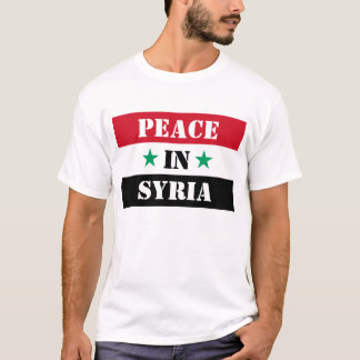 CAMISETA PAZ EN SIRIA
