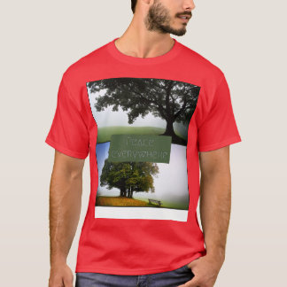 Camiseta Paz en todas partes