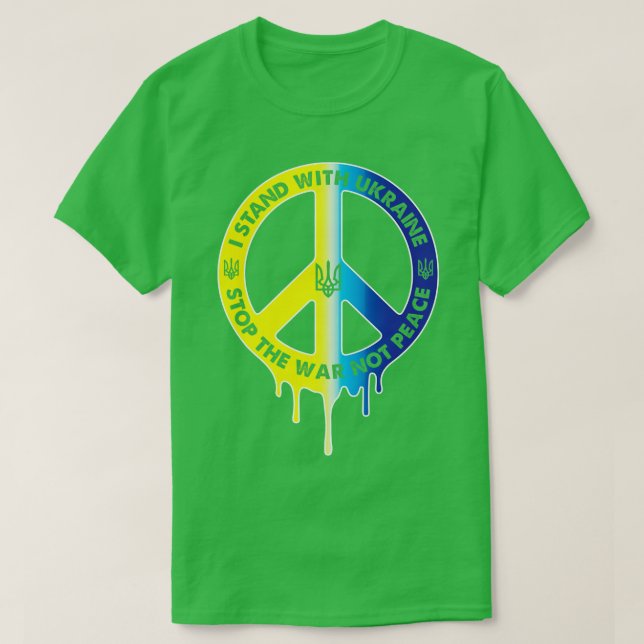 Camiseta Paz En Ucrania (Diseño del anverso)