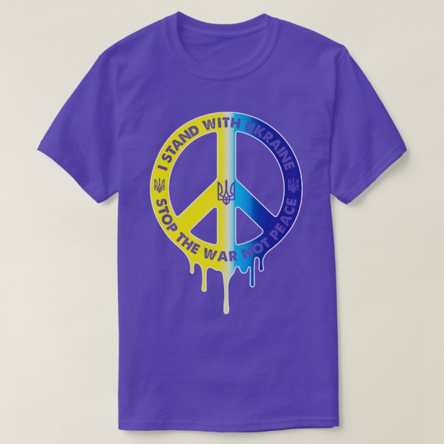 Camiseta Paz En Ucrania (Diseño del anverso)