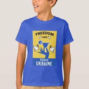 Camiseta Paz En Ucrania - Amor Y Apoyo