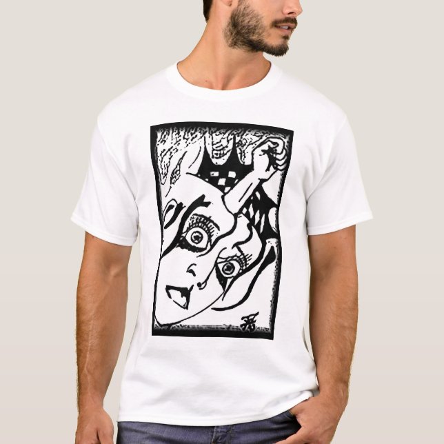 Camiseta Paz filtrada (Anverso)