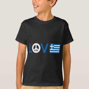 Camiseta Paz Grecia del amor