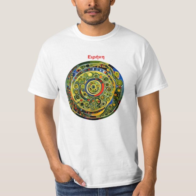 Camiseta Paz - Griego (Anverso)