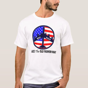 Camiseta Paz la vieja manera de la moda