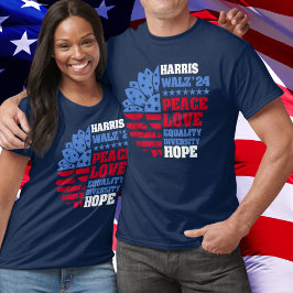 Camiseta Paz LGBT Harris Waltz