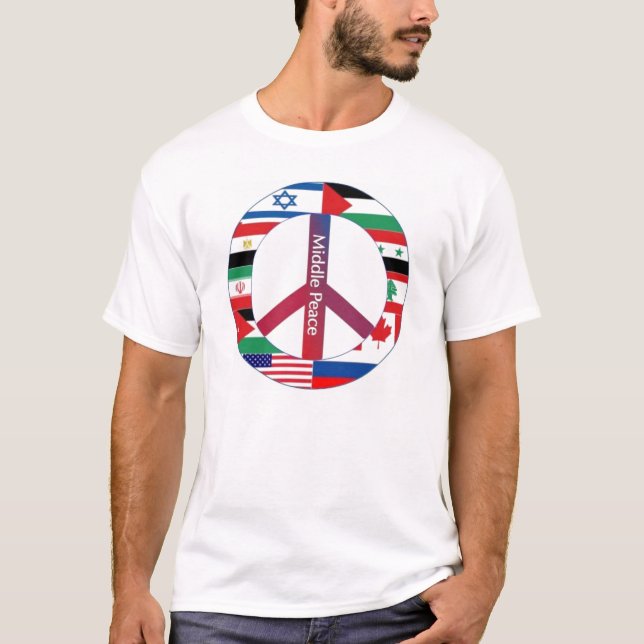 Camiseta Paz media (Anverso)