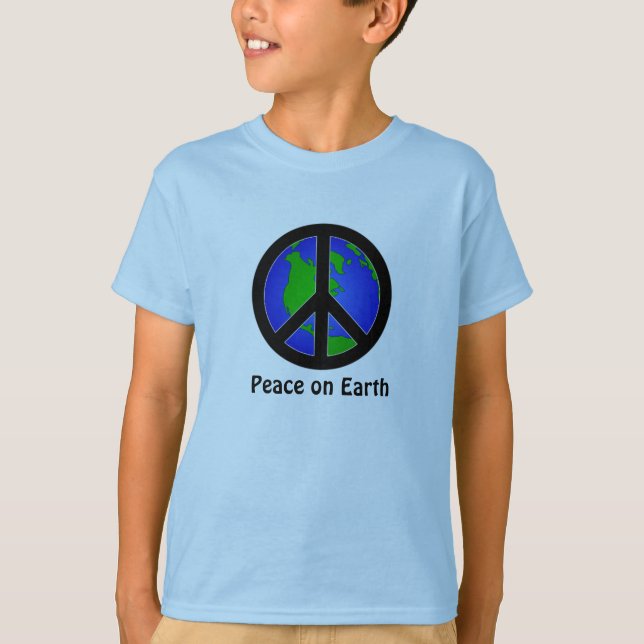 Camiseta Paz Mundial (Anverso)