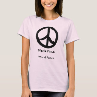 Camiseta Paz Mundial - Orgánico