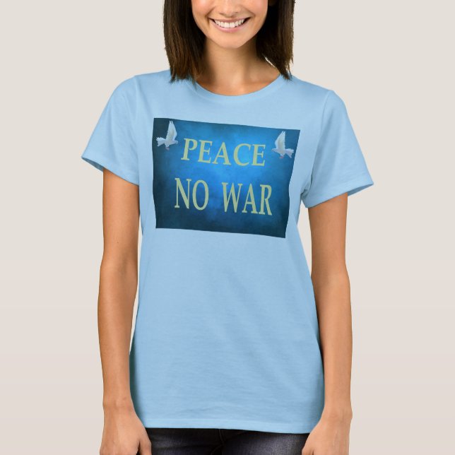Camiseta Paz No Guerra (Anverso)