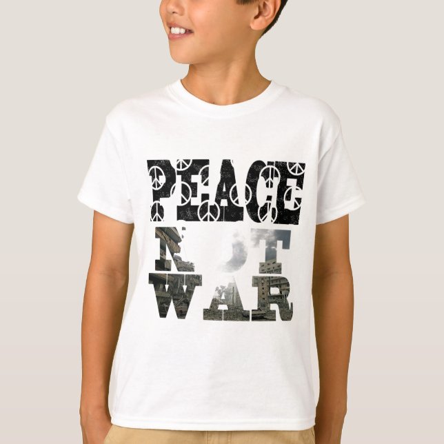 Camiseta paz-no-guerra (Anverso)