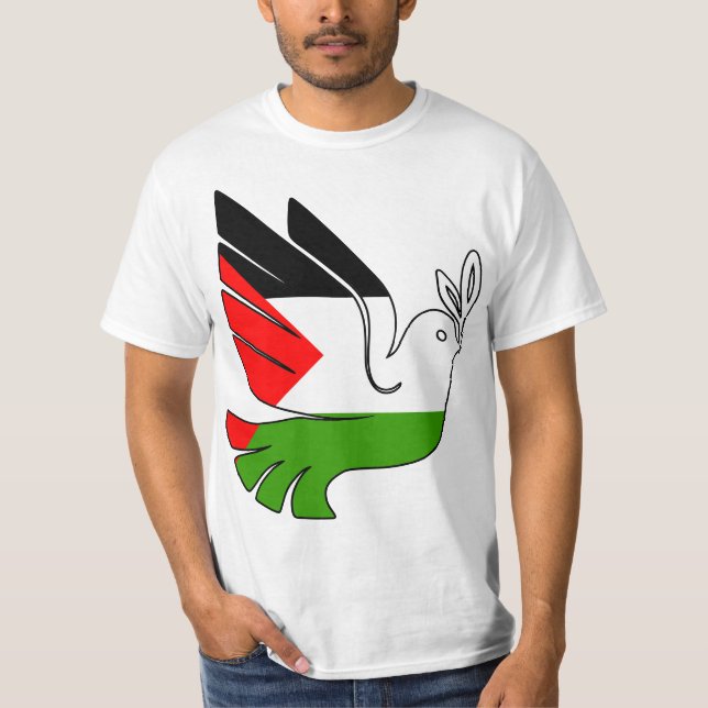 Camiseta Paz para Palestina (Anverso)