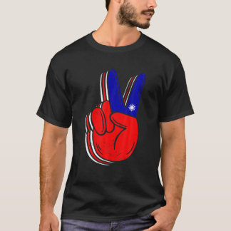 Camiseta Paz Para Taiwán Vintage Victoria Taiwanesa