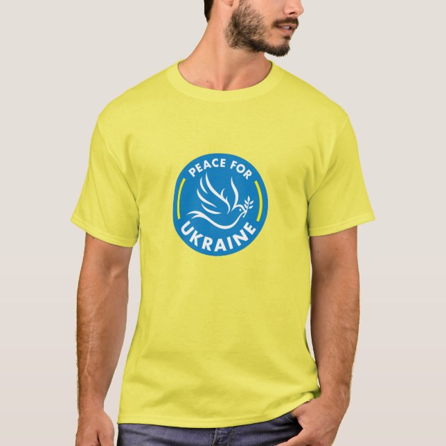 Camiseta Paz para Ucrania (Anverso)
