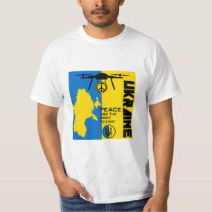 Camiseta Paz Para Ucrania