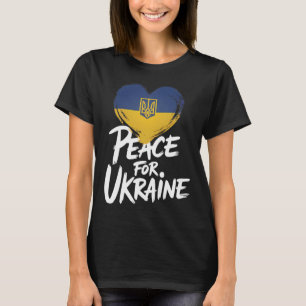 Camiseta Paz para Ucrania Bandera de Ucrania Símbolo del Co