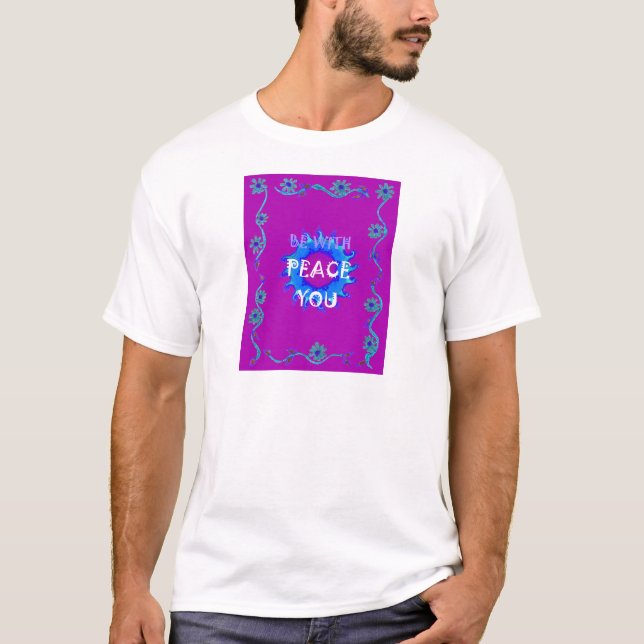 Camiseta Paz, sé contigo (Anverso)