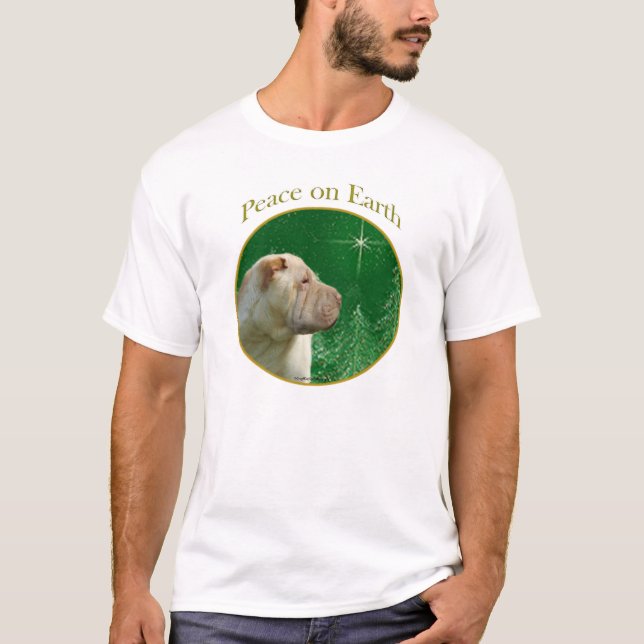 Camiseta Paz Shar-Pei china (Anverso)