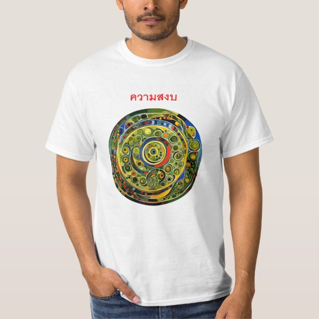 Camiseta Paz - tailandés (Anverso)
