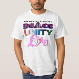 CAMISETA PAZ UNIDAD Y AMOR