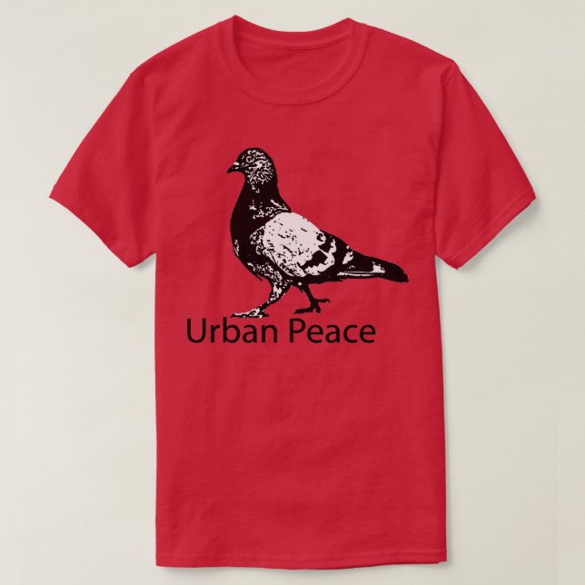 Camiseta Paz urbana 1 (Diseño del anverso)