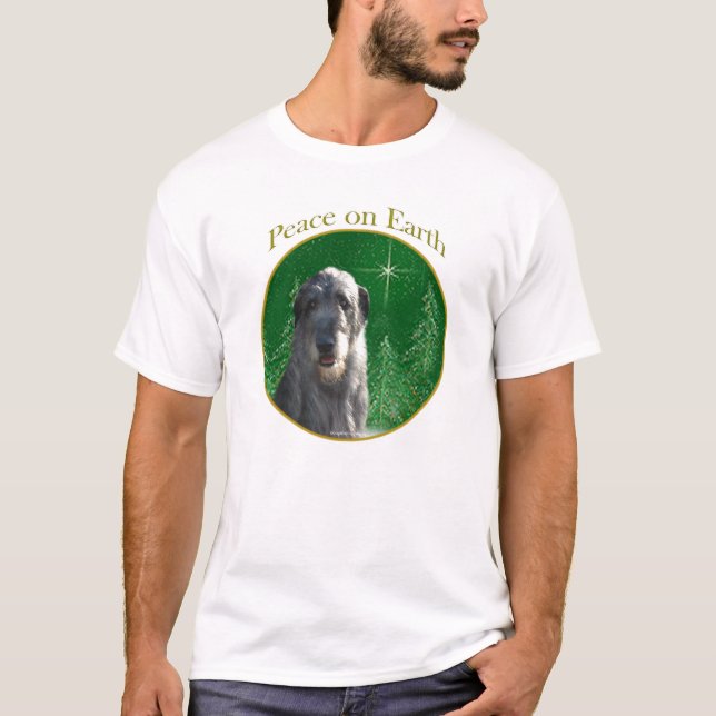 Camiseta Paz Wolfhound en Irlanda (Anverso)