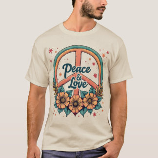 Camiseta Paz Y Amor