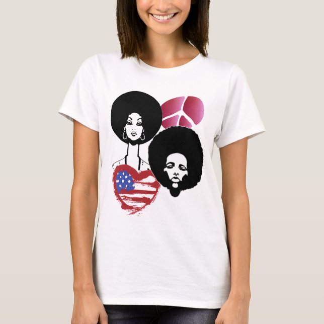 Camiseta paz y amor (Anverso)