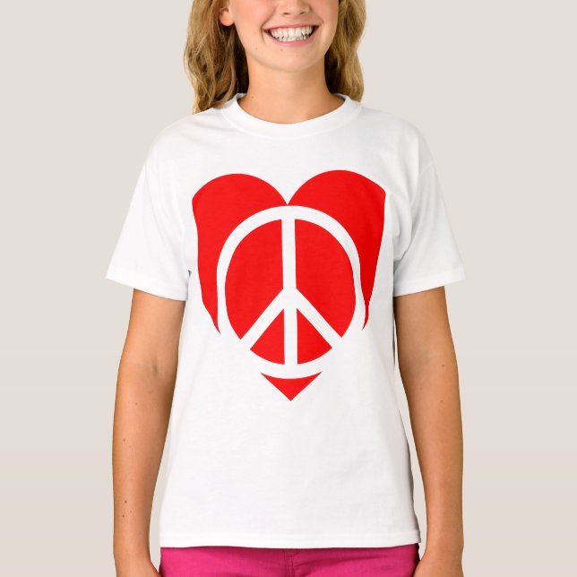 Camiseta Paz y Amor (Anverso)