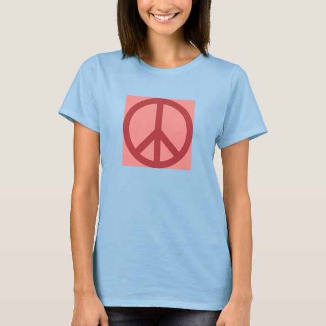 Camiseta Paz y amor (Anverso)