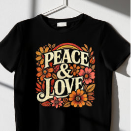 Camiseta paz y amor