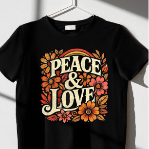 Camiseta paz y amor