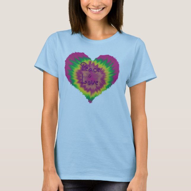 Camiseta paz y amor (Anverso)